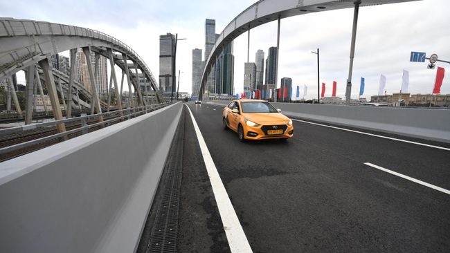 Открытие Северного дублера Кутузовского проспекта