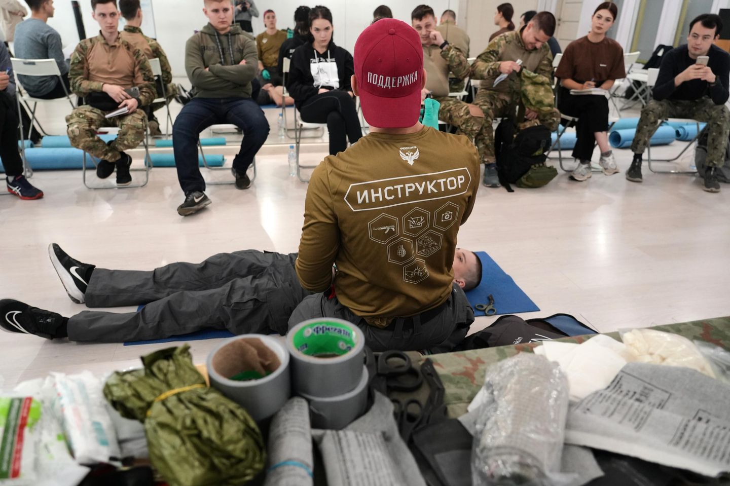Занятие по тактической медицине Занятие по тактической медицине