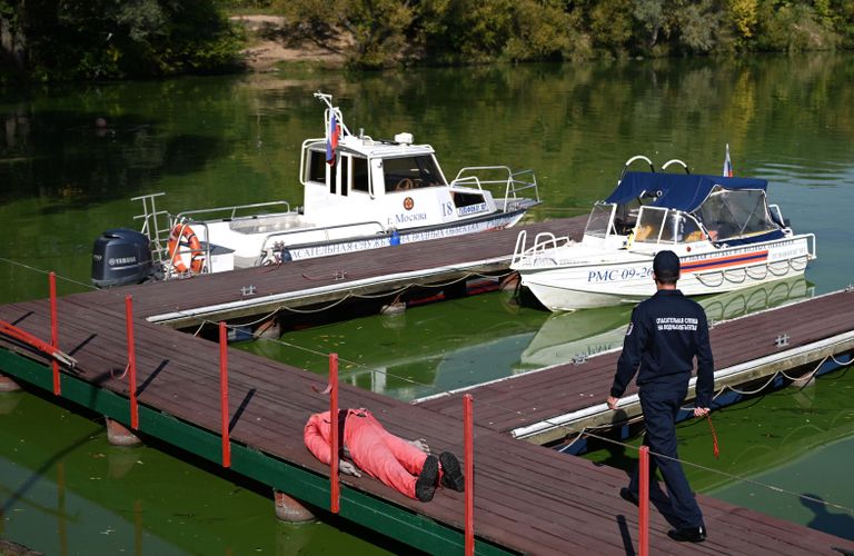 Станция Строгино Московской городской поисково-спасательной службы на водных объектах