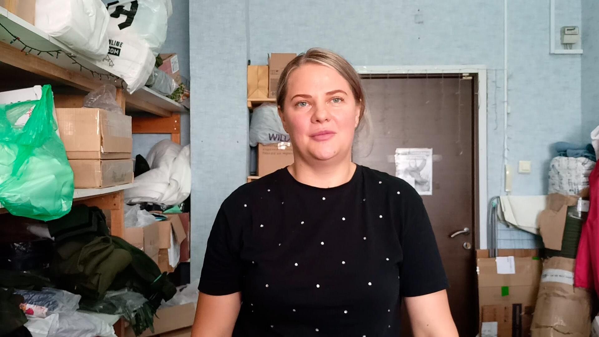 Член волонтерской группы Швейбат32 Мария Шведова Член волонтерской группы Швейбат32 Мария Шведова - РИА Новости, 1920, 29.09.2023