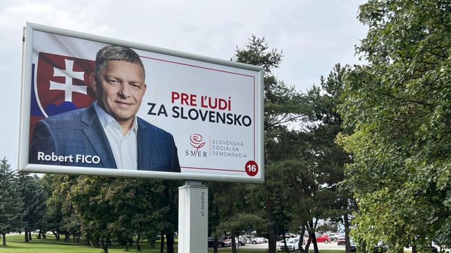 Лидер партии Smer Роберт Фицо