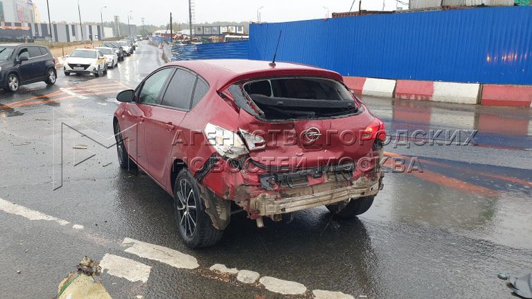 В ДТП на МКАД в районе Алтуфьевского шоссе В ДТП на МКАД в районе Алтуфьевского шоссе