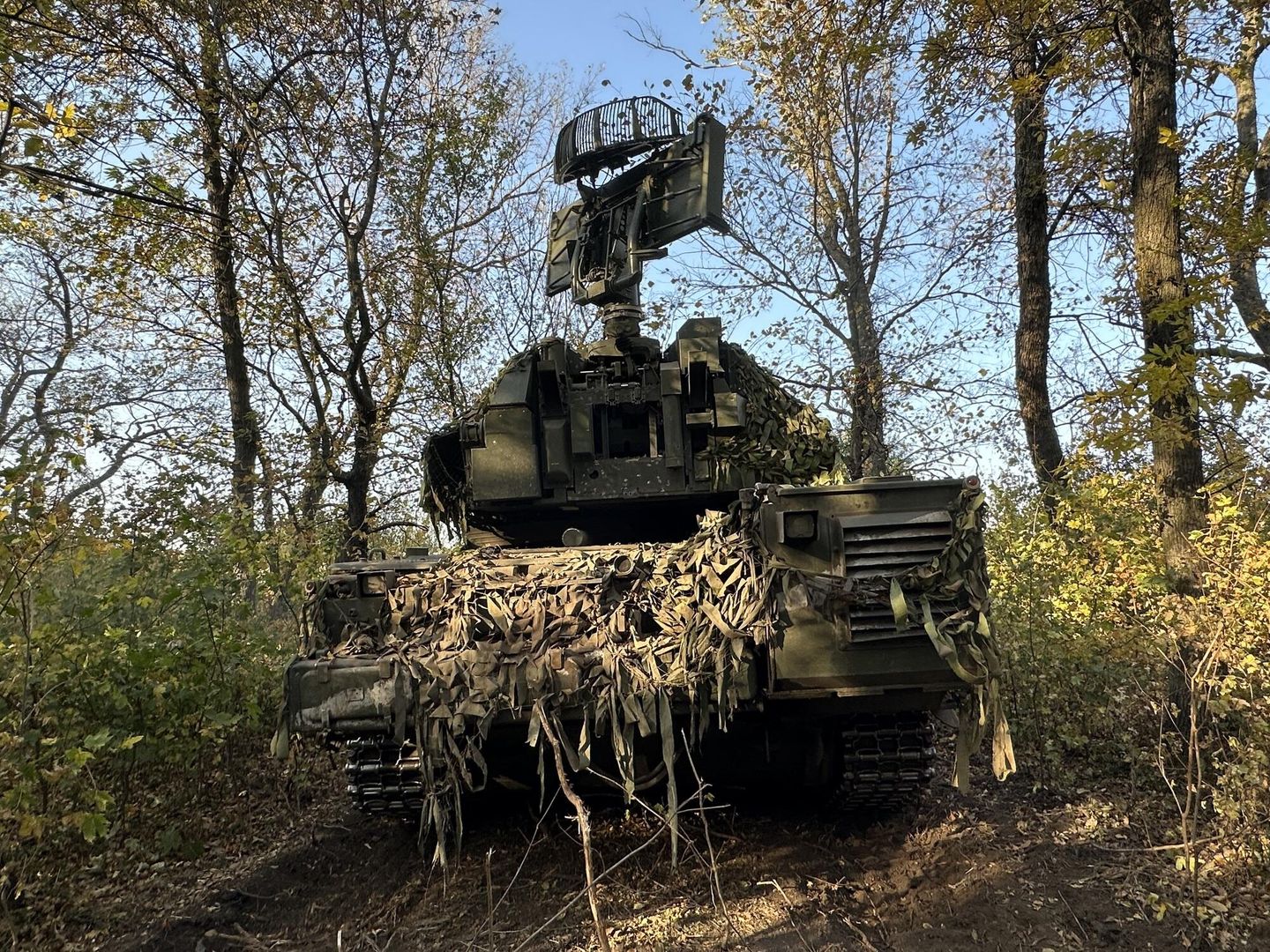 ЗРК Тор-М2 на Артемовском направлении