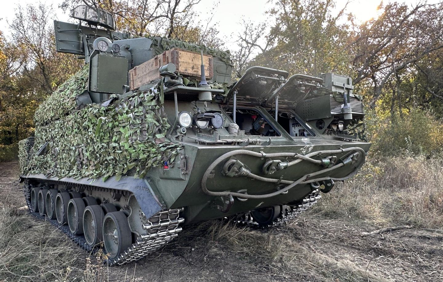 ЗРК Тор-М2 на Артемовском направлении