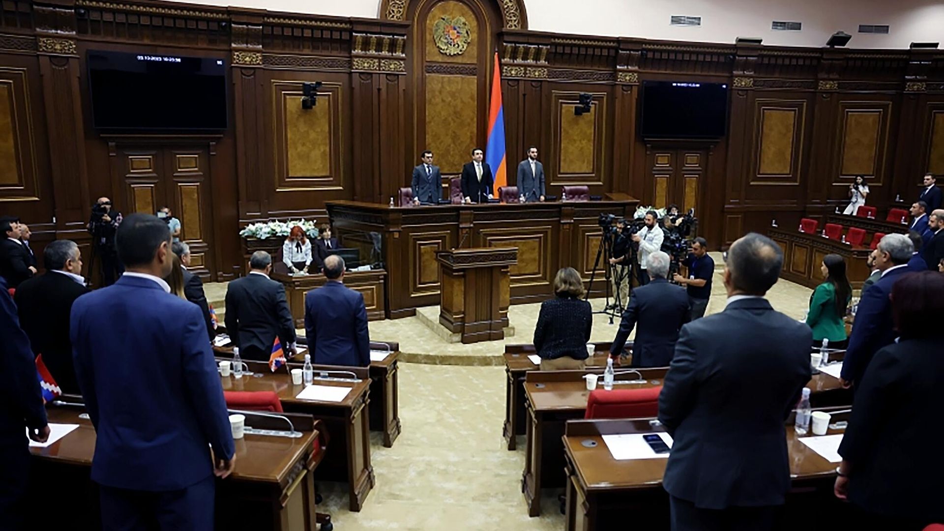 Заседание парламента Армении в Ереване. 3 октября 2023 года Заседание парламента Армении в Ереване. 3 октября 2023 года - РИА Новости, 1920, 03.10.2023