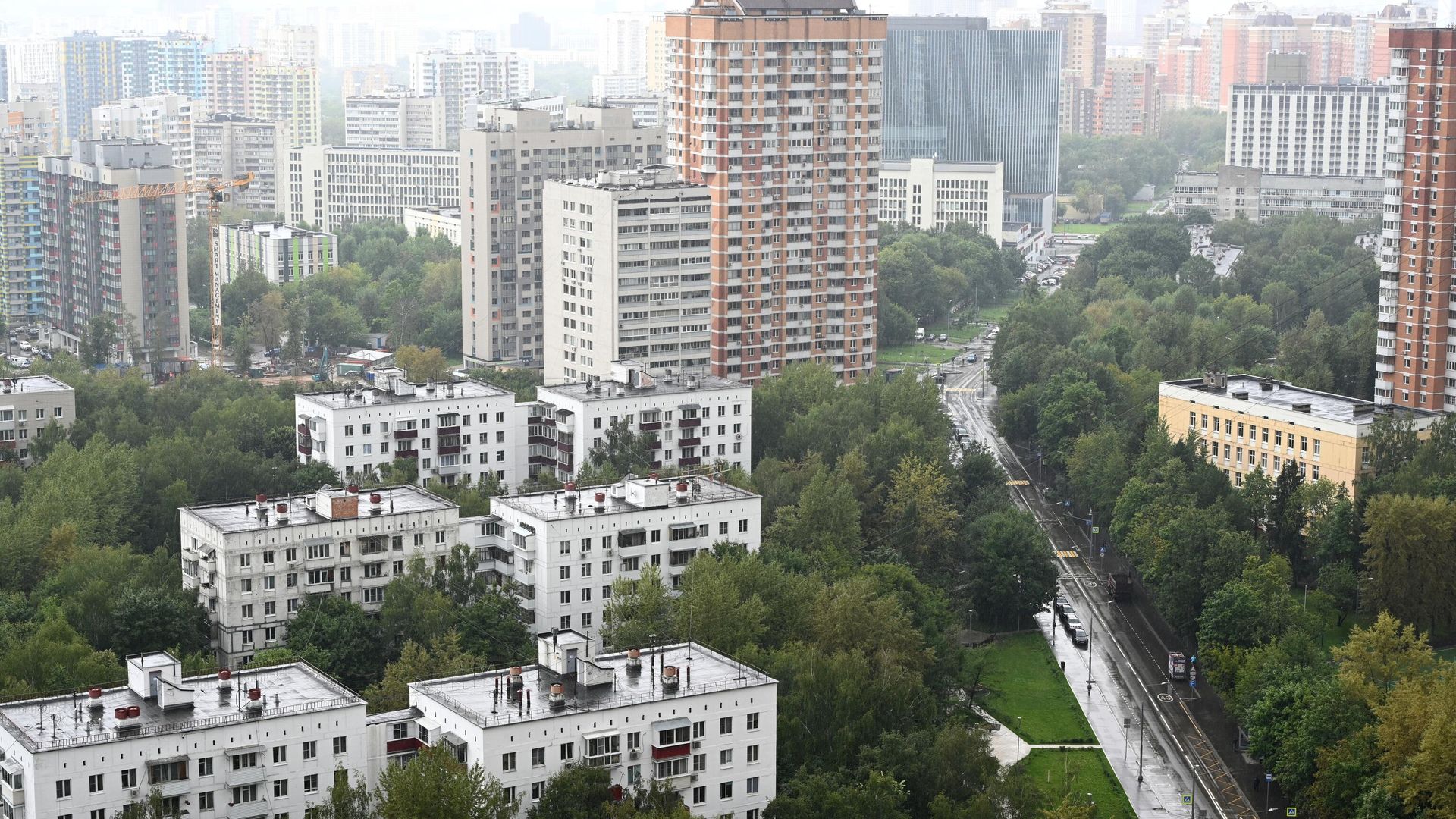 Урбанистические виды Москвы - РИА Новости, 1920, 12.09.2025