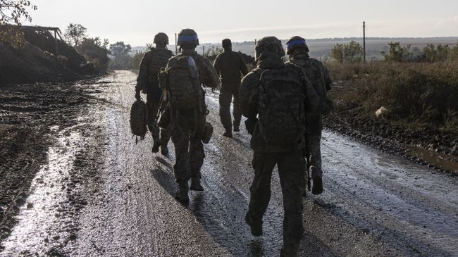 Украинские военнослужащие