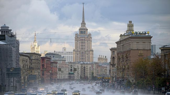 Дорожное движение в Москве