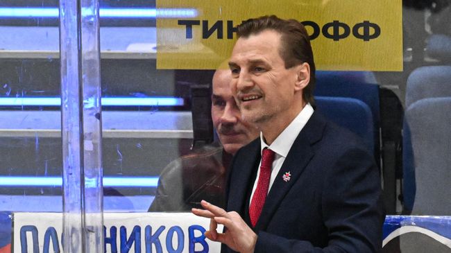 Главный тренер ПХК ЦСКА Сергей Федоров 