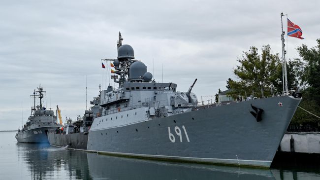 Ракетный корабль Татарстан Каспийской флотилии ВМС РФ