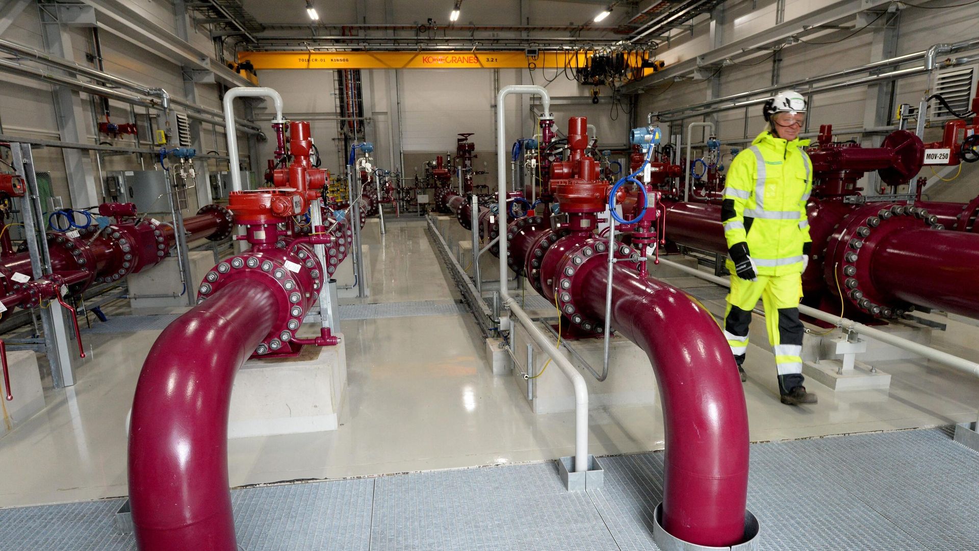 Компрессорная станция морского газопровода Balticconnector в Финляндии Компрессорная станция морского газопровода Balticconnector в Финляндии - РИА Новости, 1920, 10.10.2023
