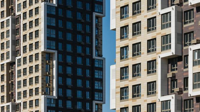 Квартал Огни в московском районе Раменки