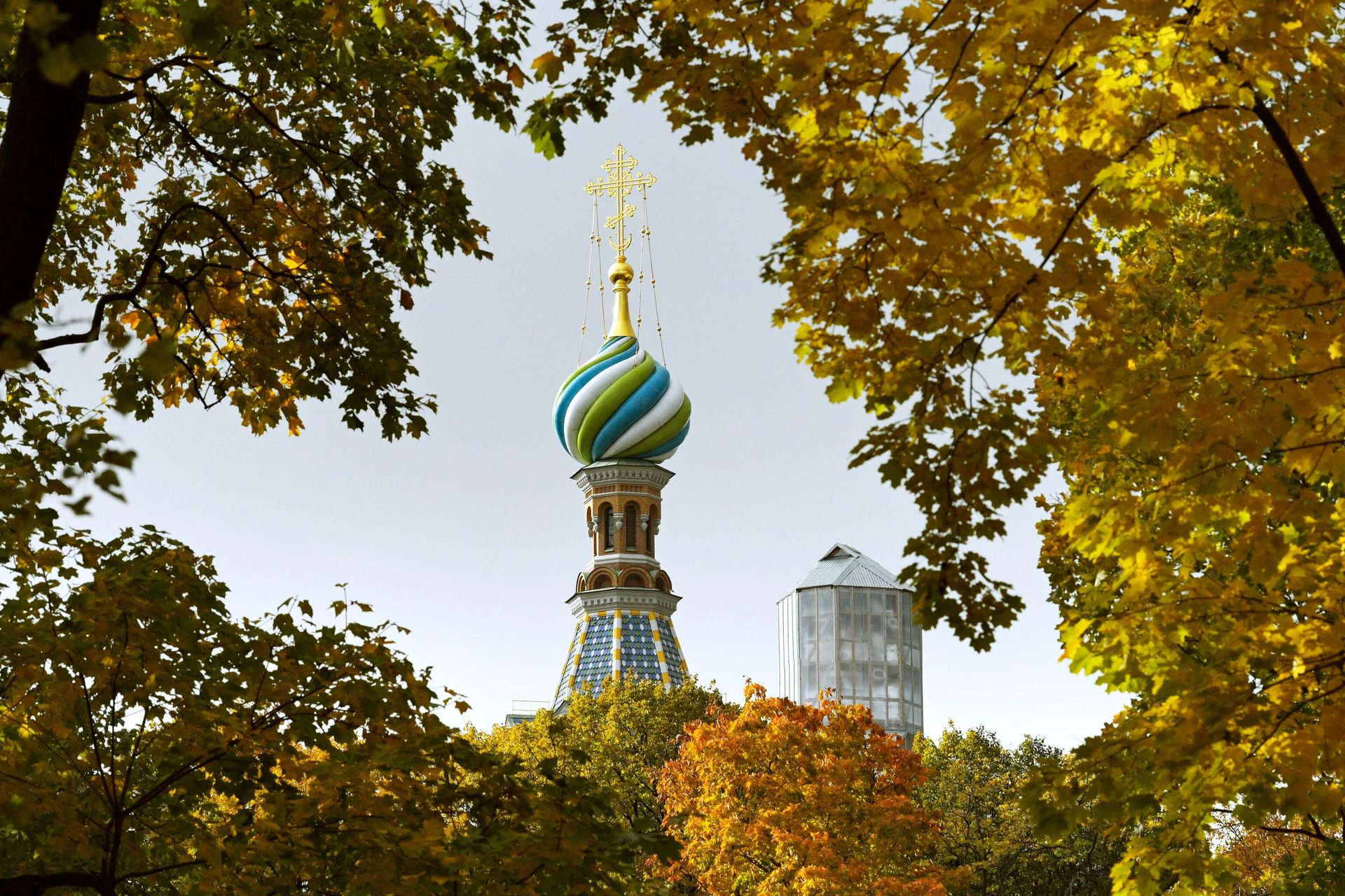 Купол храма Воскресения Христова Спас на Крови в Санкт-Петербурге Купол храма Воскресения Христова Спас на Крови в Санкт-Петербурге - РИА Новости, 1920, 09.10.2025