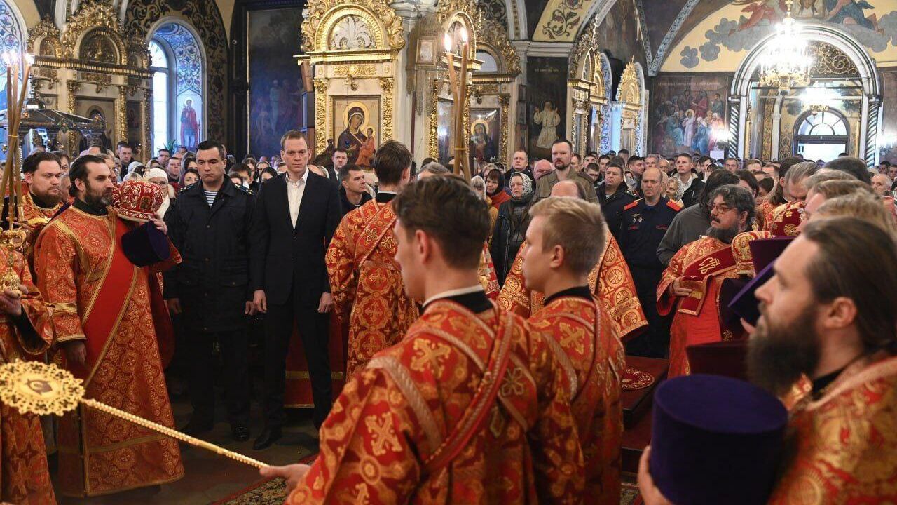 Всероссийский молебен о Победе в Рязани Всероссийский молебен о Победе в Рязани - РИА Новости, 1920, 20.10.2023
