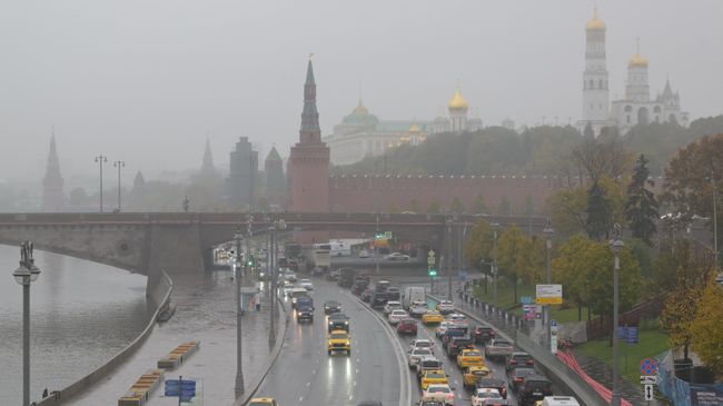 Туман в Москве