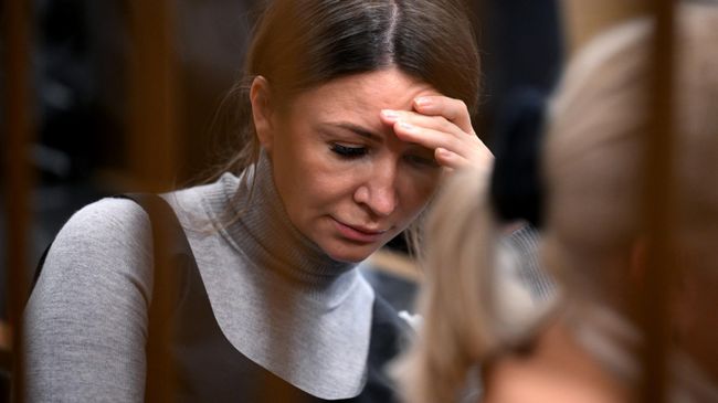 Блогер Елена Блиновская в Замоскворецком суде Москвы
