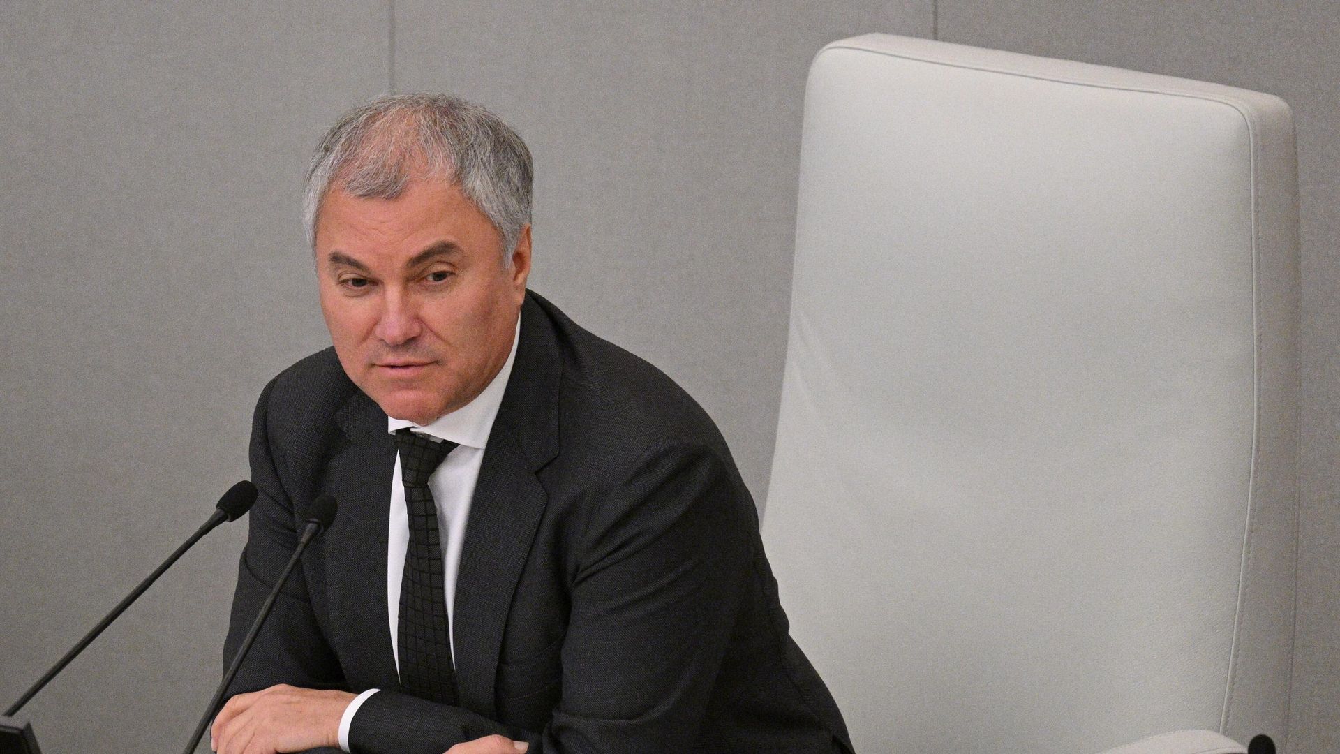 Председатель Государственной Думы РФ Вячеслав Володин Председатель Государственной Думы РФ Вячеслав Володин - РИА Новости, 1920, 10.05.2024