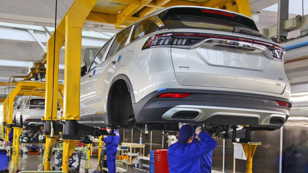 Производство кроссовера BAIC X7 на промышленном заводе Автотор Производство кроссовера BAIC X7 на промышленном заводе Автотор - РИА Новости, 1920, 26.10.2023