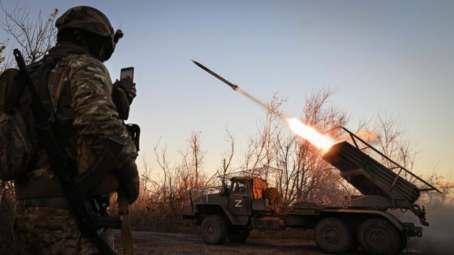 Боевая работа РСЗО Град 