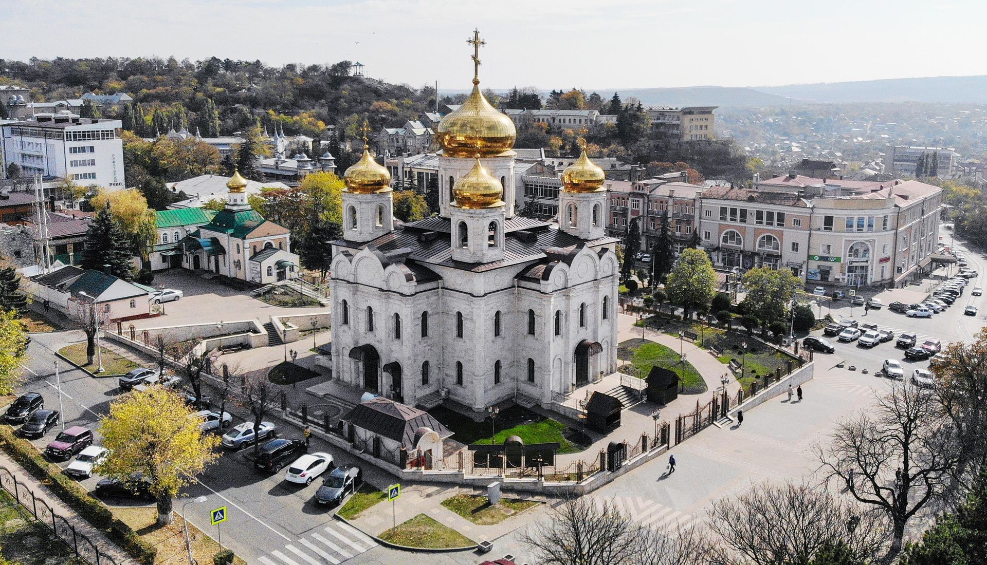 Спасский кафедральный собор в Пятигорске - РИА Новости, 1920, 22.05.2026