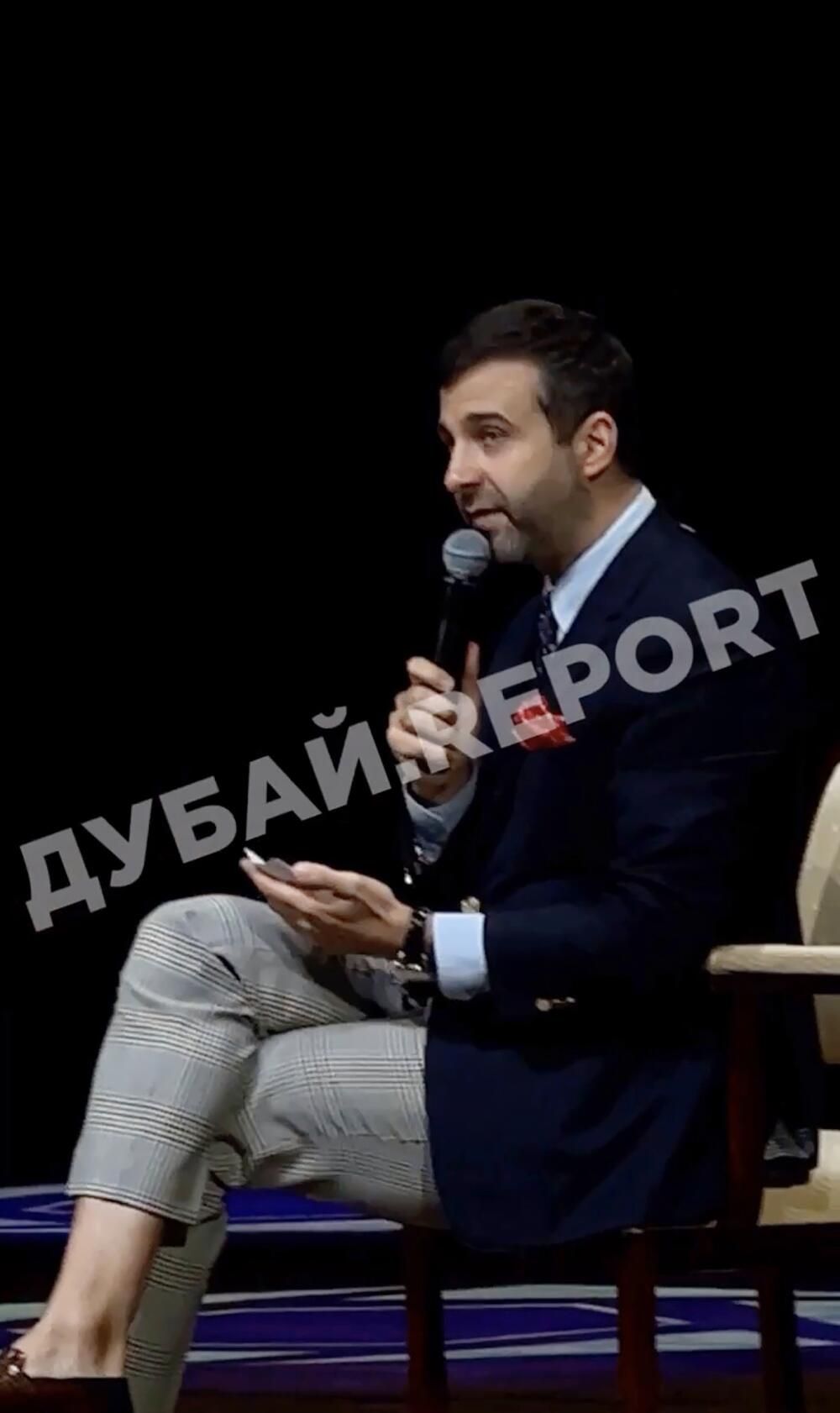 Кадр видео выступления Ивана Урганта в Дубае Кадр видео выступления Ивана Урганта в Дубае - РИА Новости, 1920, 01.11.2023
