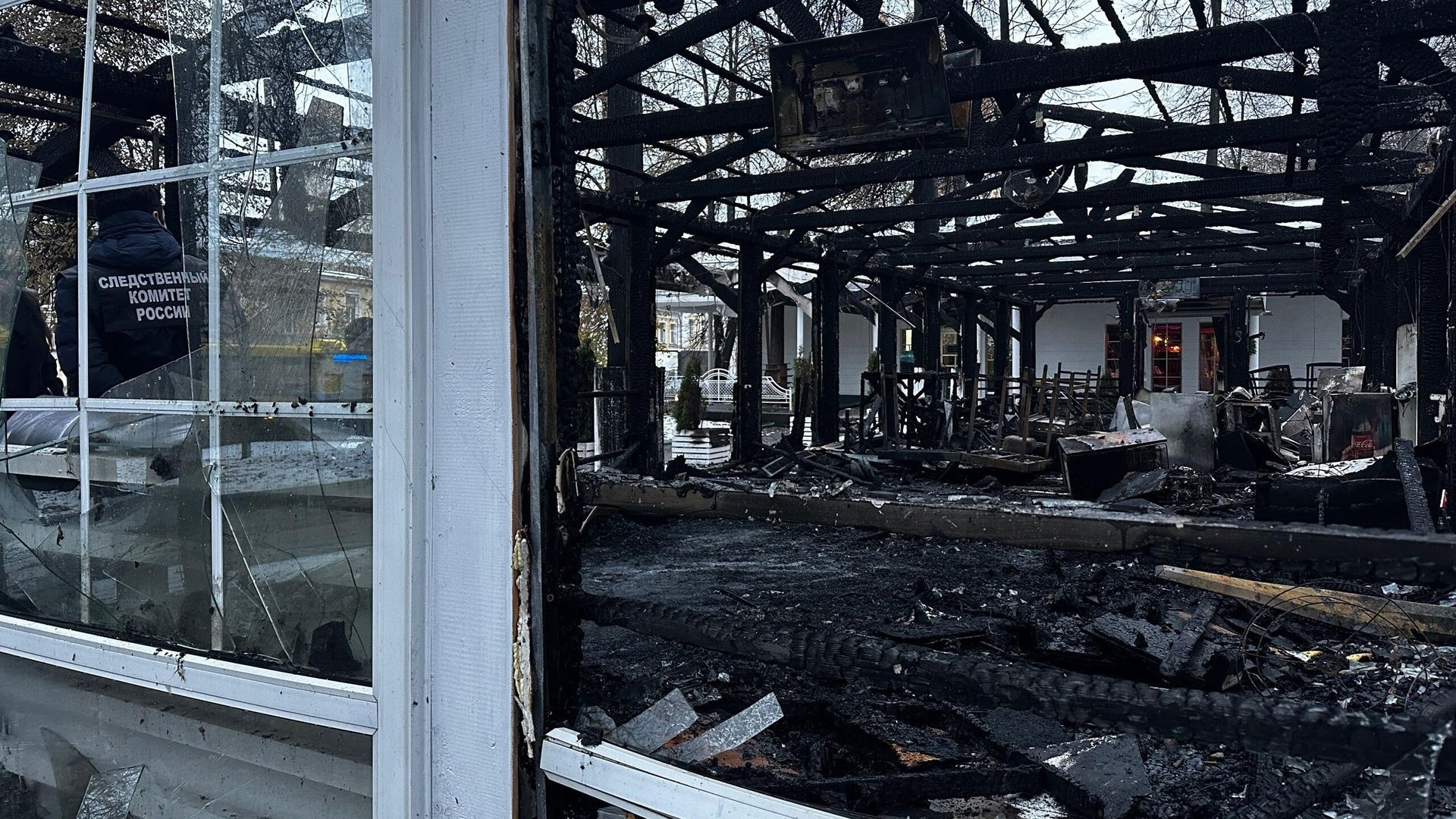 Место поджога ресторана, устроенного бывшим депутатом Ярославской области Дмитрием Соколовым, в котором пострадала местная жительница Место поджога ресторана, устроенного бывшим депутатом Ярославской области Дмитрием Соколовым, в котором пострадала местная жительница - РИА Новости, 1920, 02.11.2023