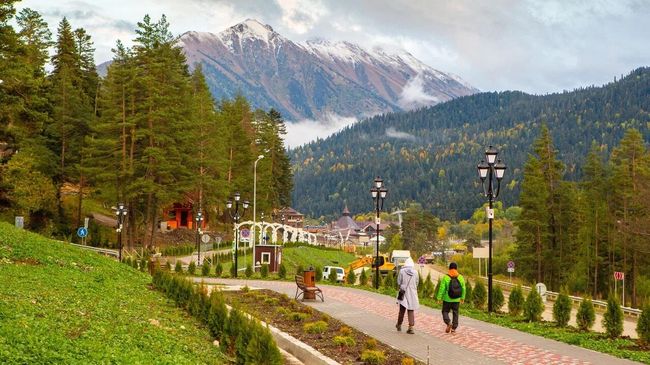 Осень на курорте Архыз