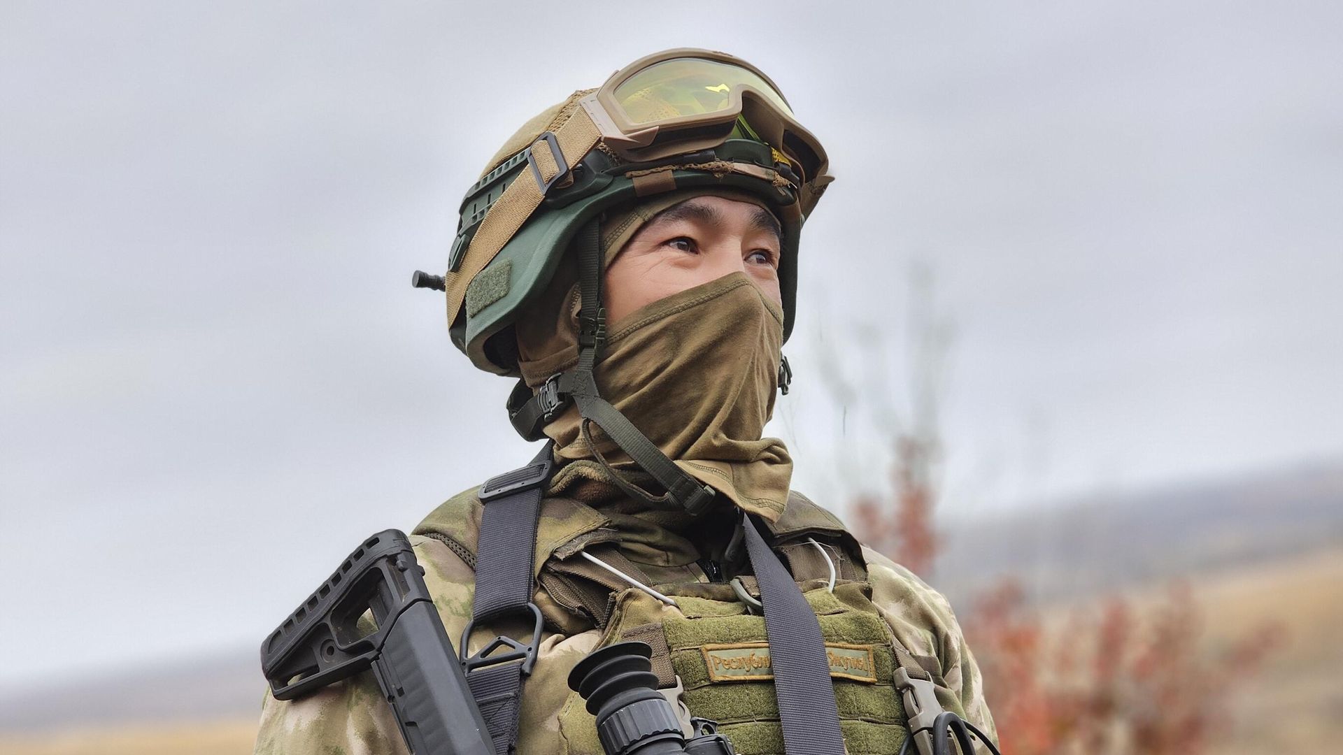Боец с позывным Крест из штурмового корпуса батальона Скиф Боец с позывным Крест из штурмового корпуса батальона Скиф - РИА Новости, 1920, 04.11.2023