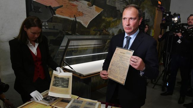 Директор музея Музея Победы Александр Школьник