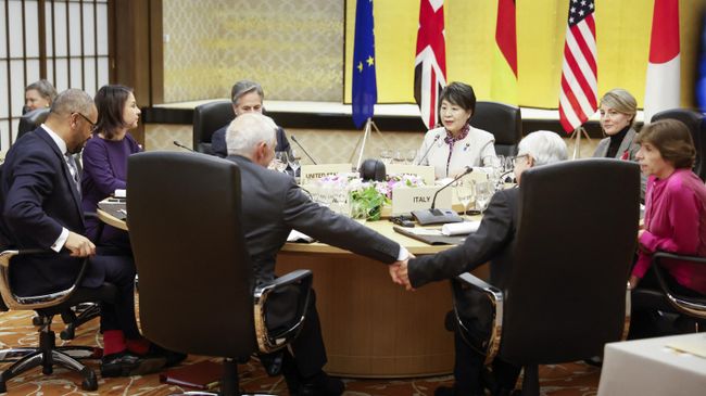 Встреча министров иностранных дел G7 в Токио