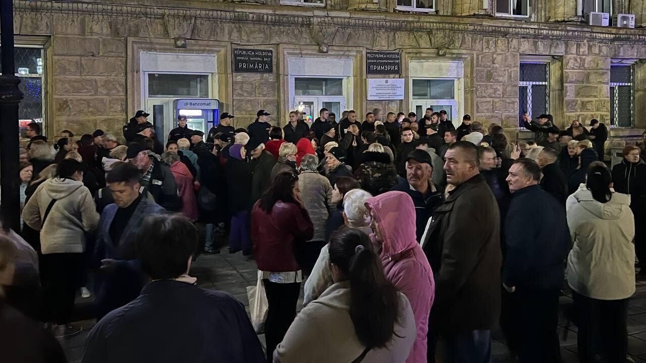 Митинг в Бельцах Митинг в Бельцах - РИА Новости, 1920, 07.11.2023