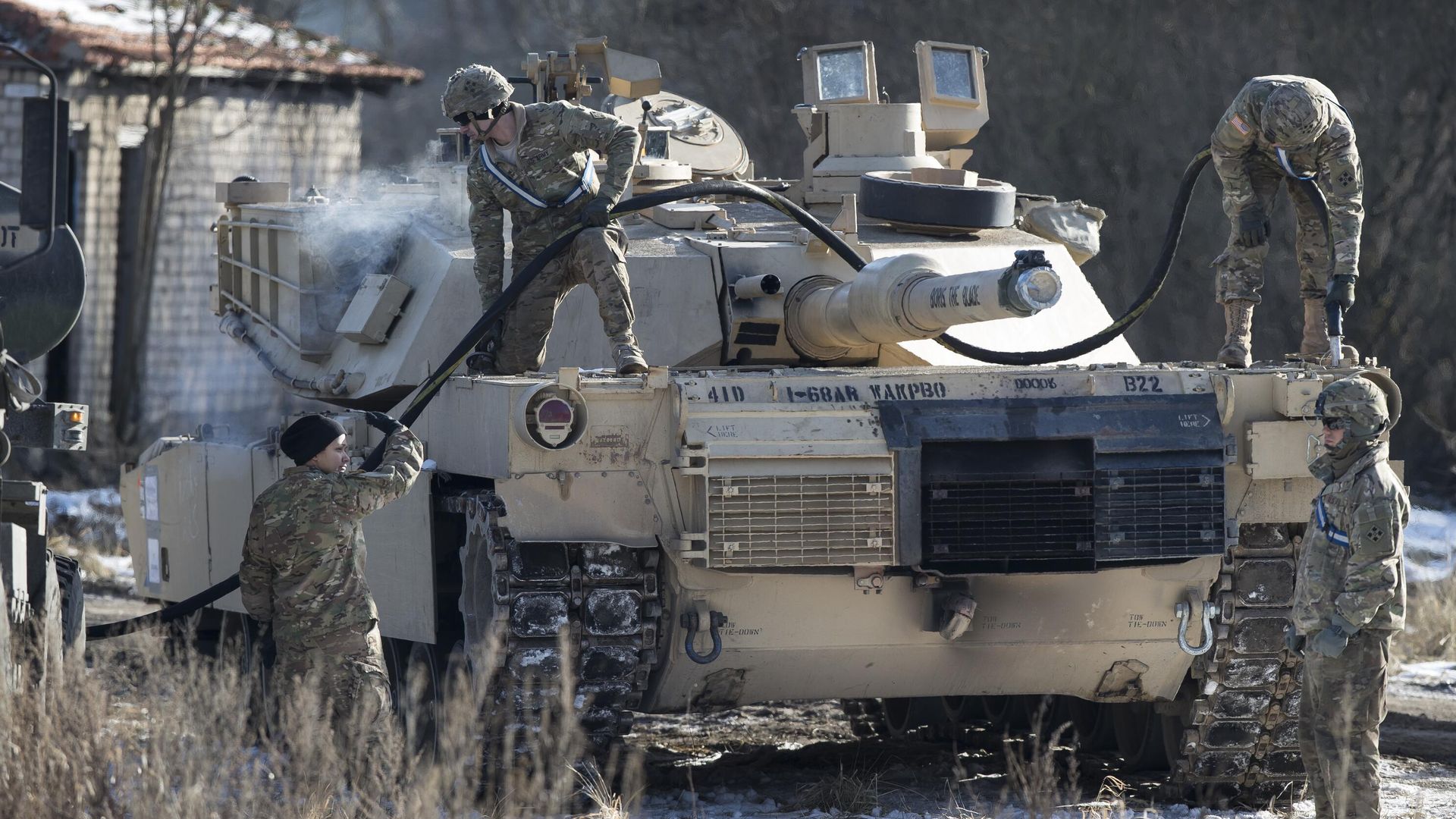 Американский танк Abrams - РИА Новости, 1920, 12.03.2024