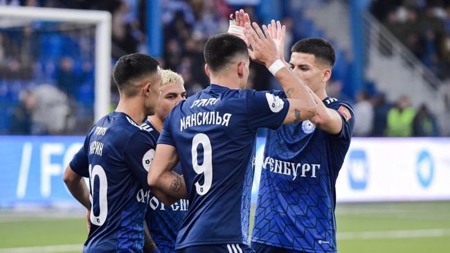 Футболисты Оренбурга