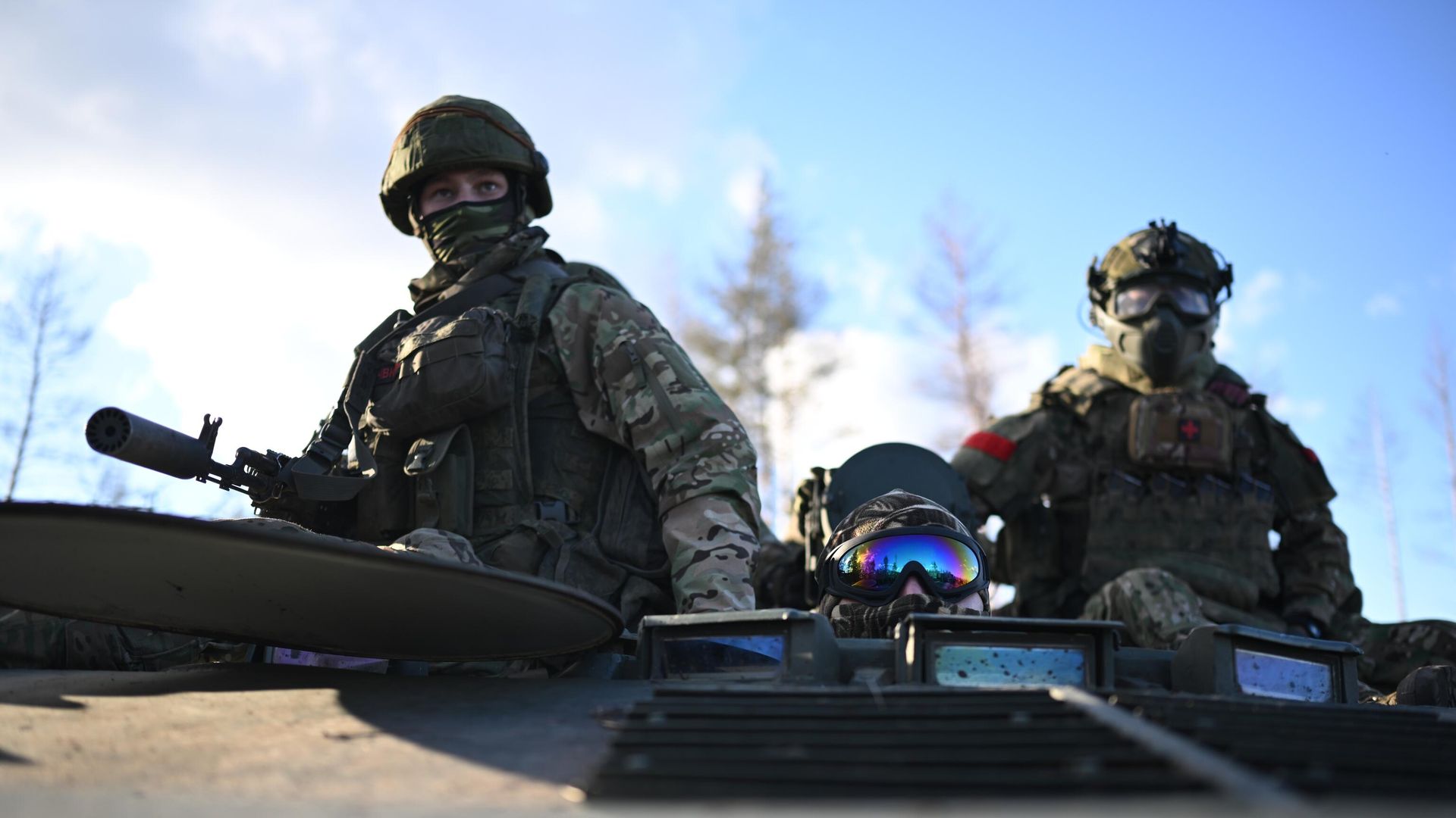 Военнослужащие ВС РФ в зоне СВО Военнослужащие ВС РФ в зоне СВО - РИА Новости, 1920, 06.01.2025