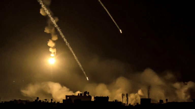 Ракетные удары Израиля по сектору Газа Ракетные удары Израиля по сектору Газа