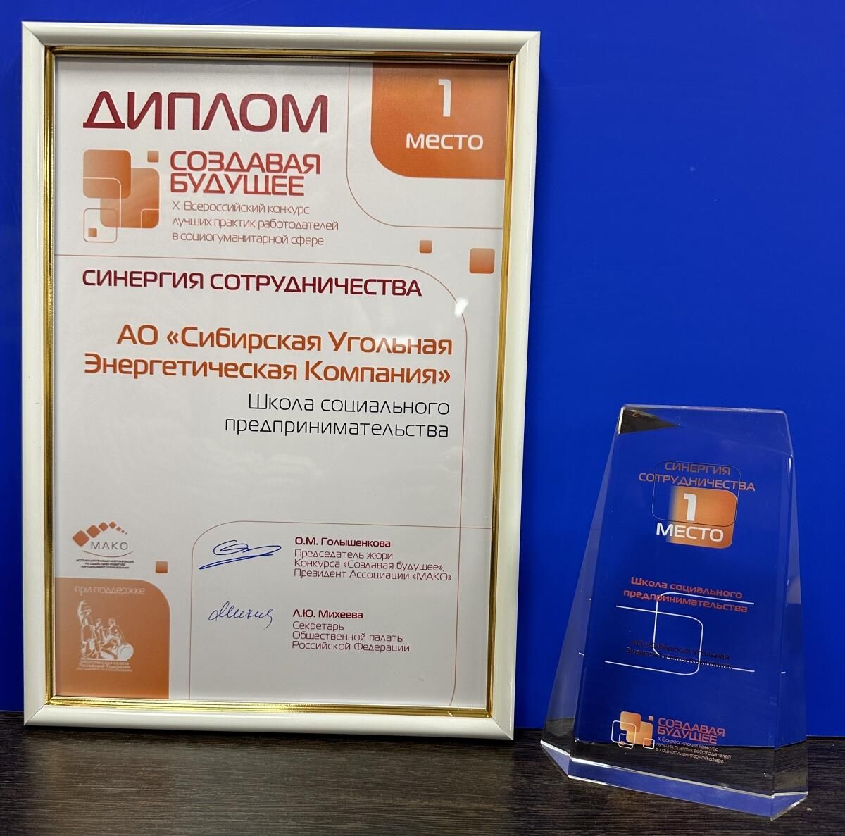 Диплом Сибирской Угольной Энергетической Компании Диплом Сибирской Угольной Энергетической Компании - РИА Новости, 1920, 14.11.2023