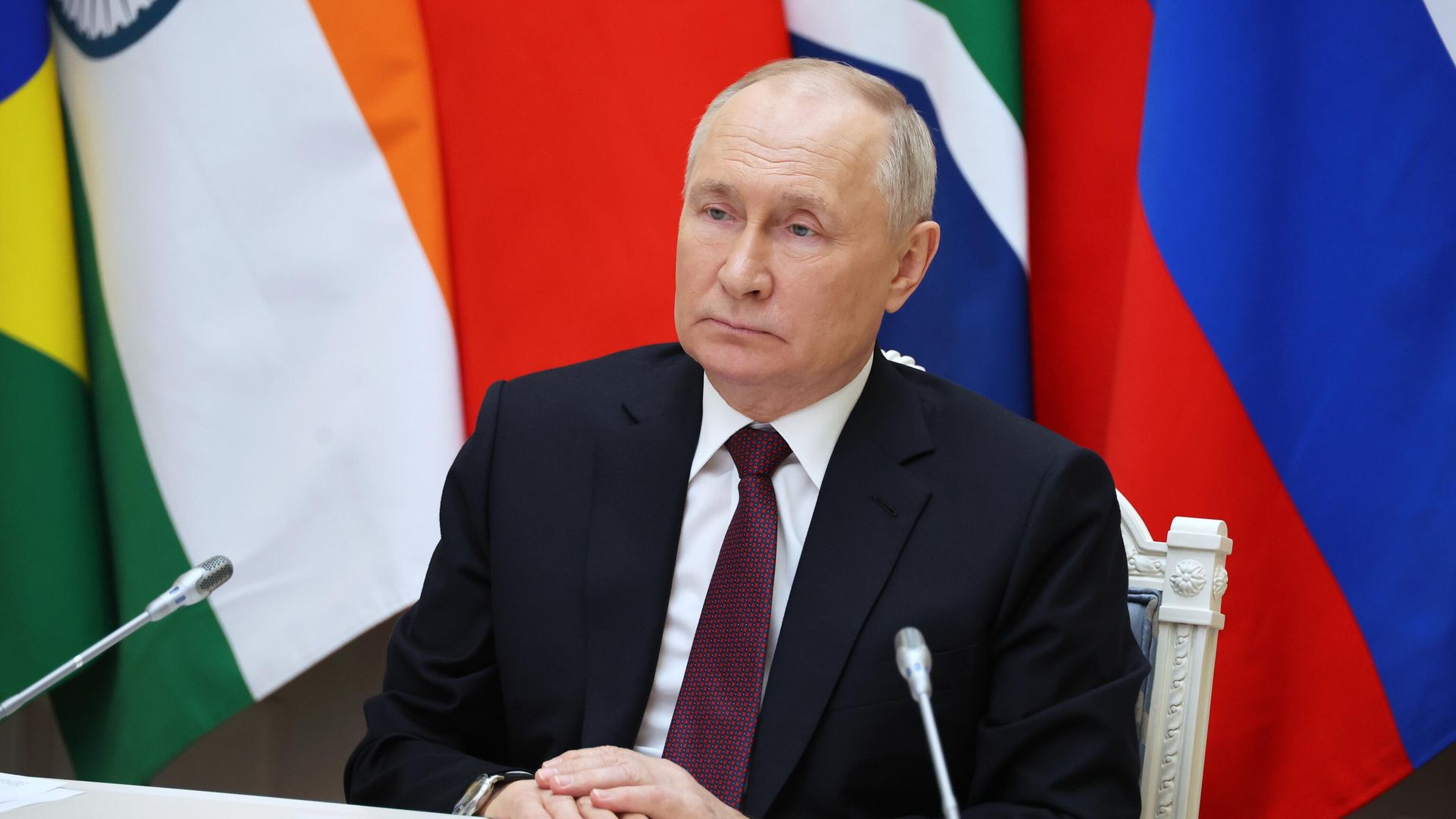 Президент РФ Владимир Путин на саммите БРИКС Президент РФ Владимир Путин на саммите БРИКС - РИА Новости, 1920, 01.01.2024