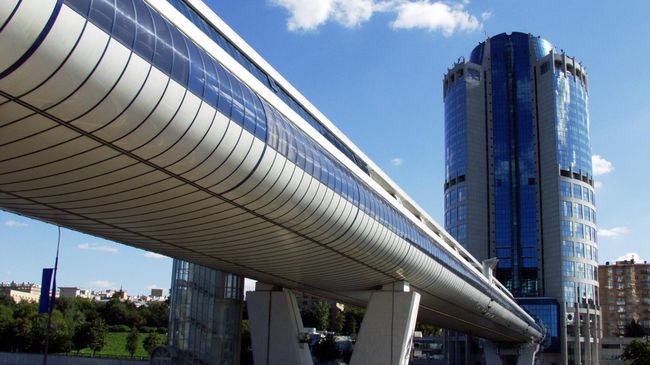 Мост Багратион в Москве