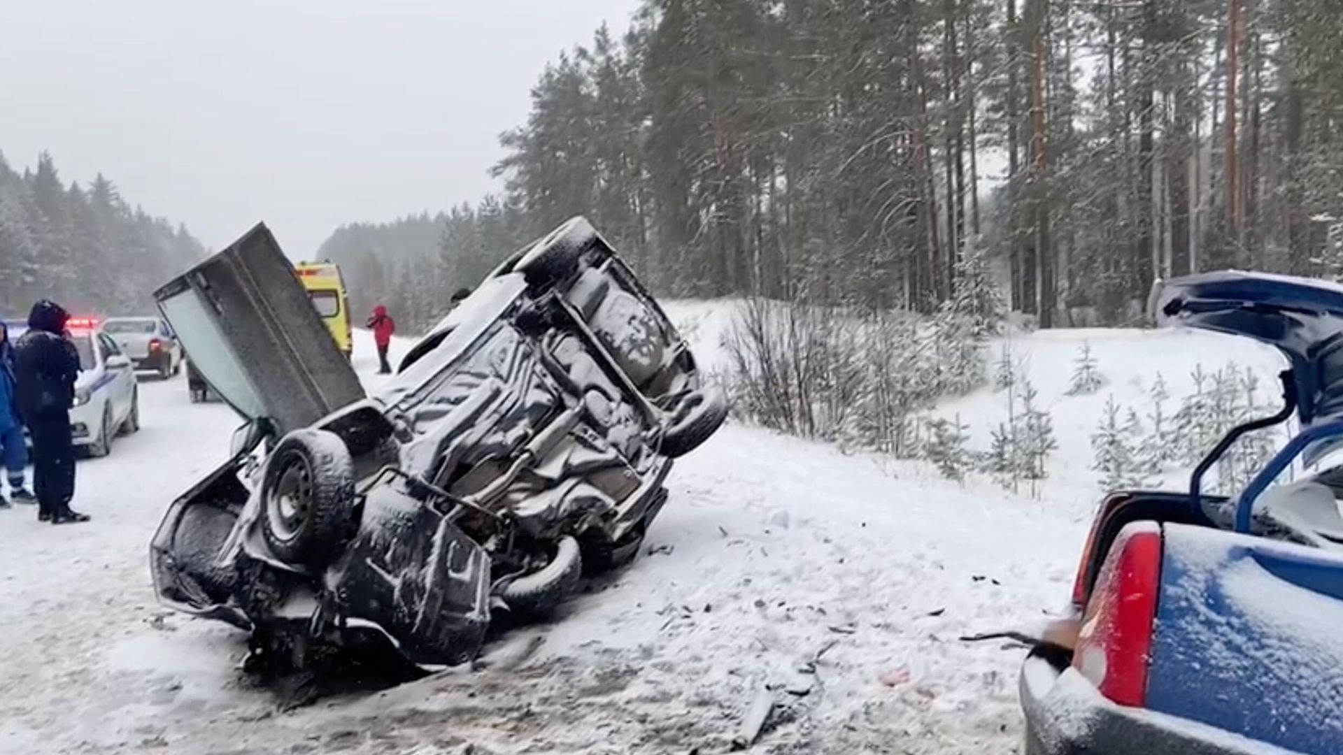 ДТП на федеральной автодороге Вятка в Медведевском районе Республики Марий Эл ДТП на федеральной автодороге Вятка в Медведевском районе Республики Марий Эл - РИА Новости, 1920, 02.12.2023