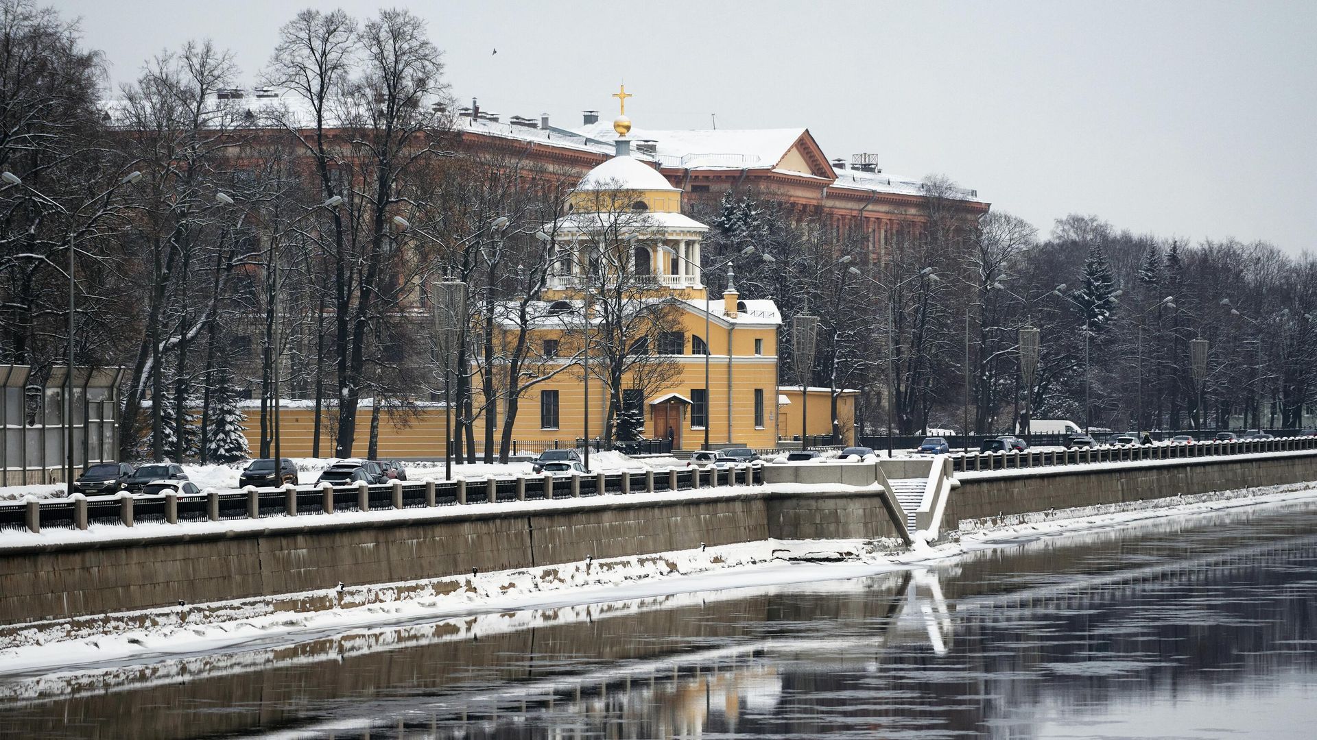 Снег в Санкт-Петербурге Снег в Санкт-Петербурге - РИА Новости, 1920, 03.04.2024
