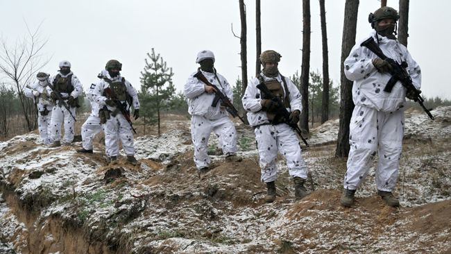 Украинские военнослужащие