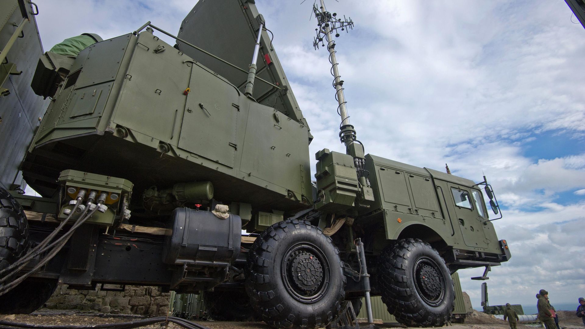 Радиолокационная станция зенитно-ракетного комплекса Радиолокационная станция зенитно-ракетного комплекса - РИА Новости, 1920, 06.08.2024