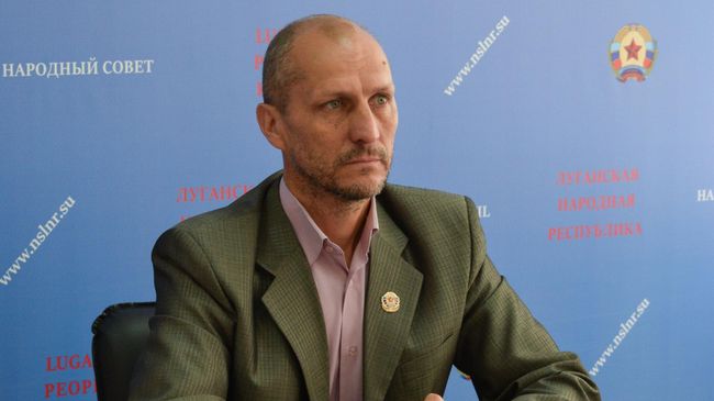 Депутат Народного Совета ЛНР Олег Попов