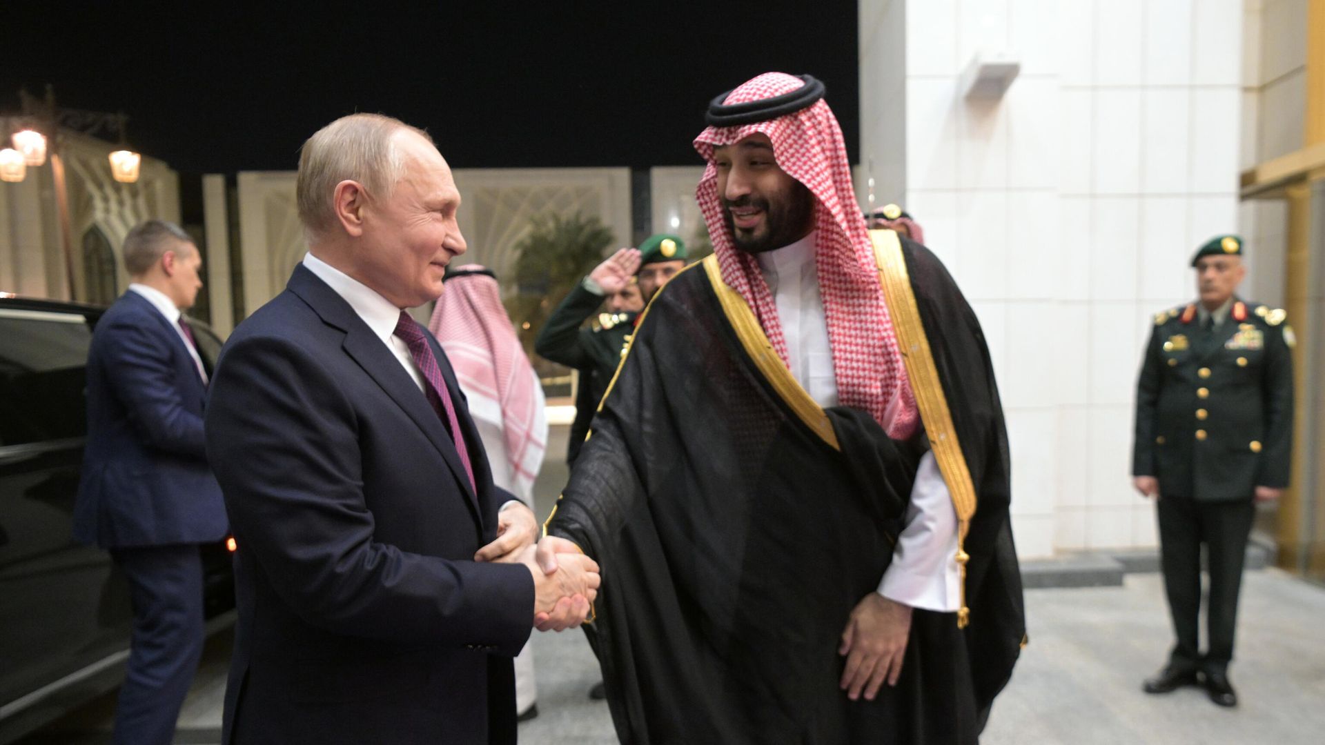 Визит президента Владимира Путина в Саудовскую Аравию Визит президента Владимира Путина в Саудовскую Аравию - РИА Новости, 1920, 07.12.2023