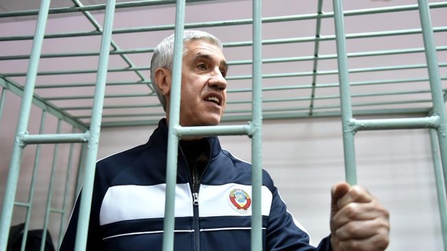 Бизнесмен Анатолий Быков в суде Красноярска