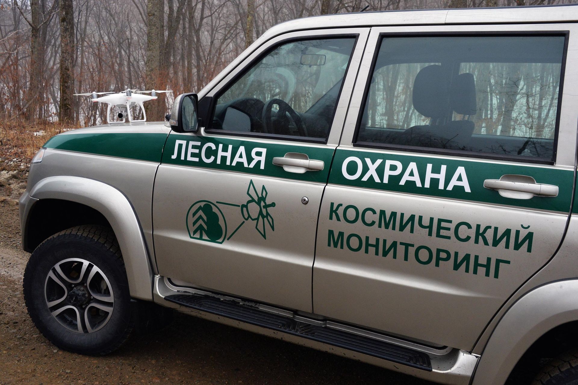 Автомобиль сотрудников Департамента лесного хозяйства Приморского края Автомобиль сотрудников Департамента лесного хозяйства Приморского края - РИА Новости, 1920, 31.05.2024