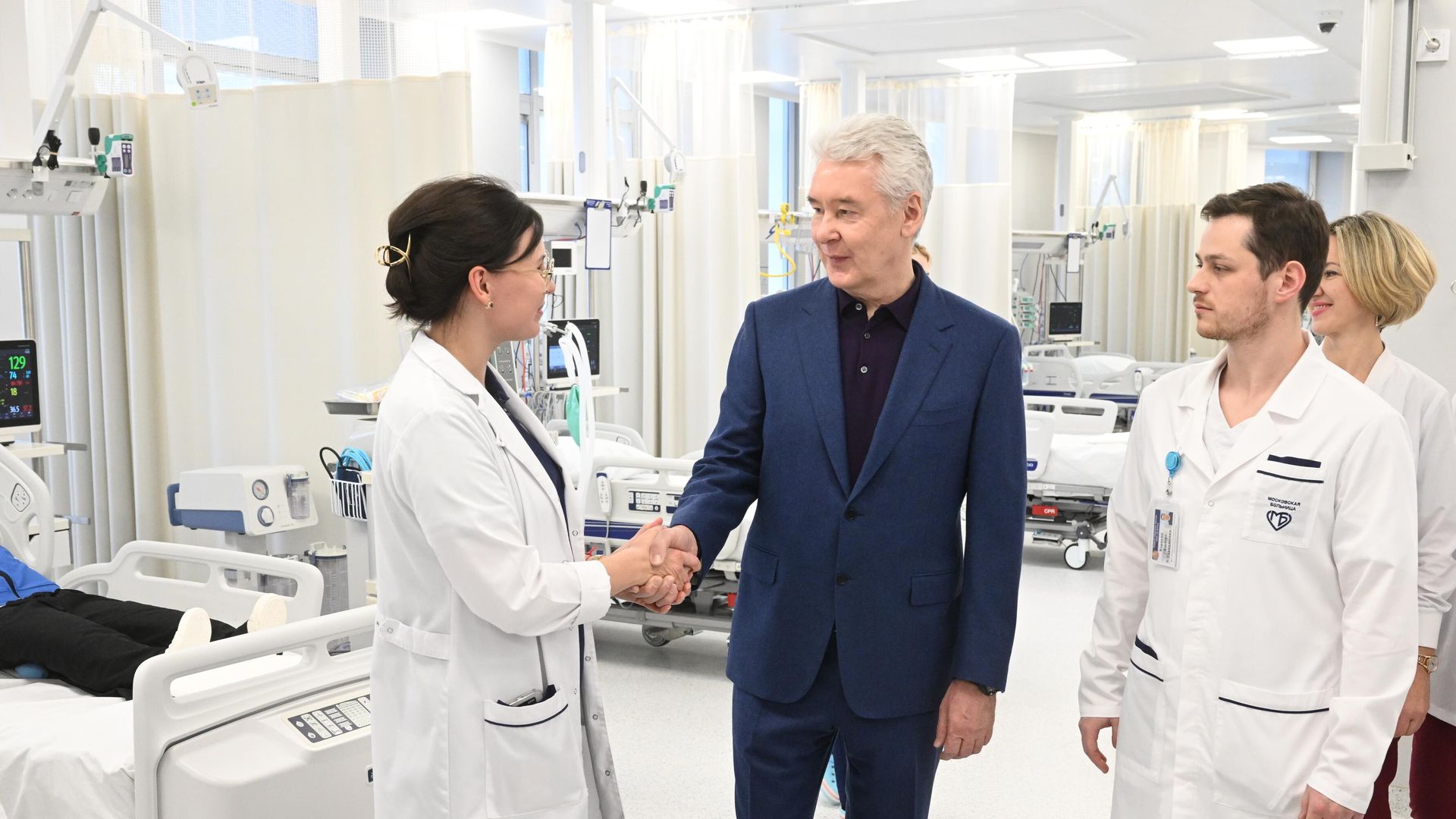 Открытие флагманского центра Боткинской больницы Открытие флагманского центра Боткинской больницы - РИА Новости, 1920, 13.12.2023