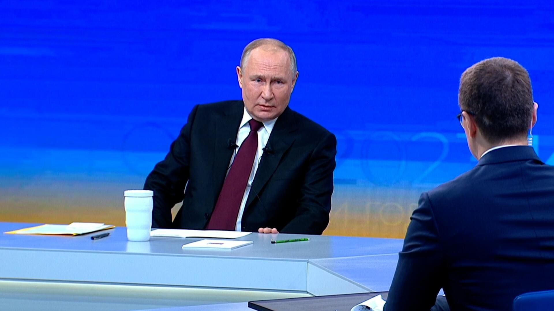 Путин о второй волне мобилизации Путин о второй волне мобилизации - РИА Новости, 1920, 14.12.2023