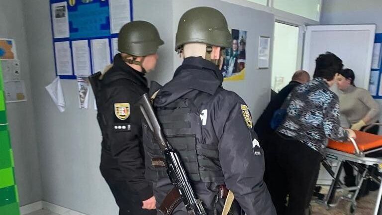 Место взрыва в здании Керецковского сельского совета на Закарпатье - РИА Новости, 1920, 15.12.2023