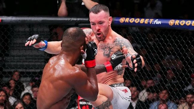 Эпизод боя Эдвардса против Ковингтона на UFC 296